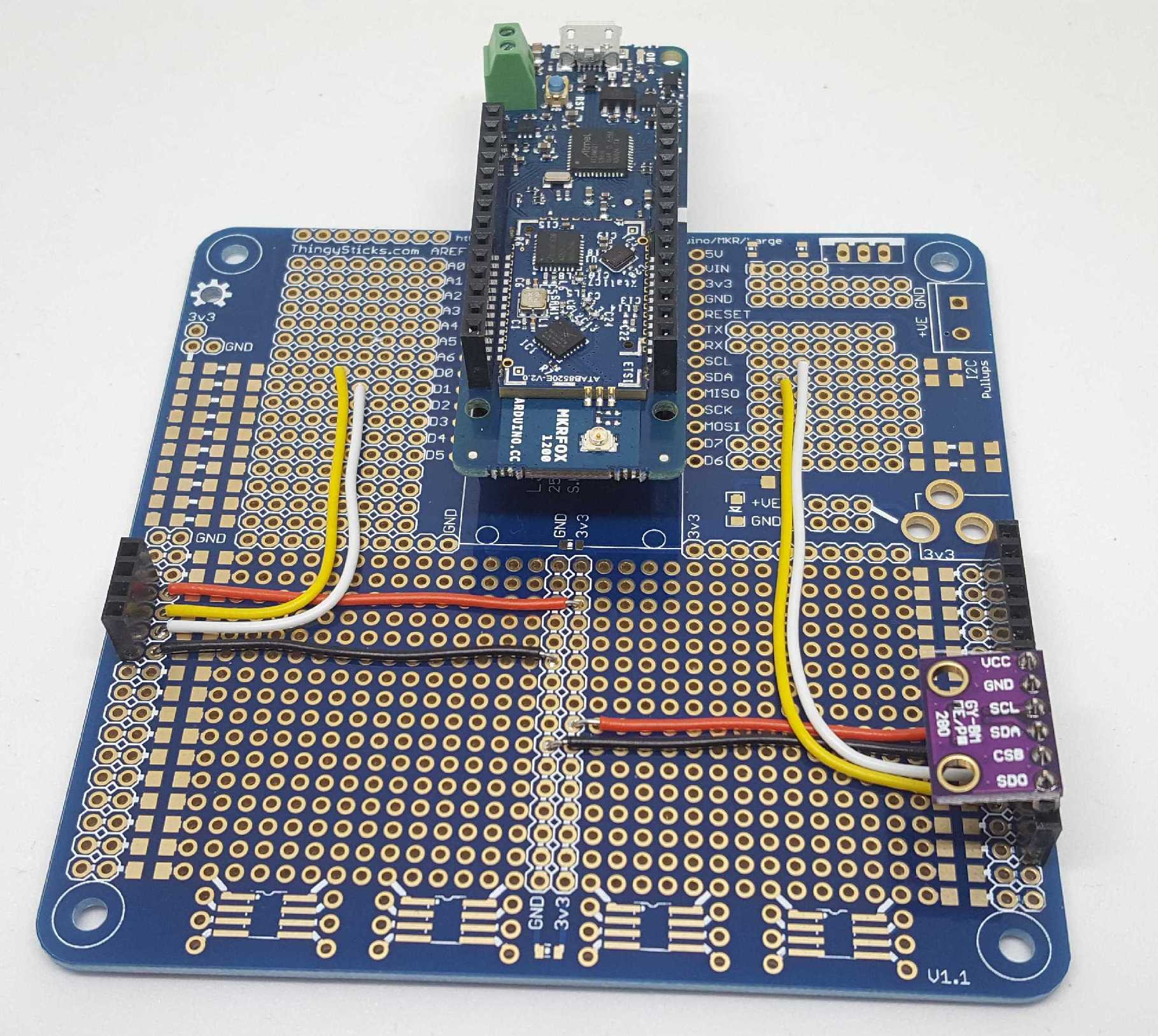 Arduino Prototyping for the MKR 1000 and MKR FOX 1200